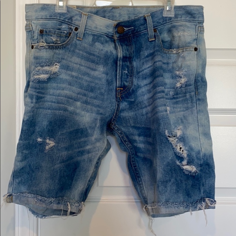 Hollister Distressed Jean Shorts